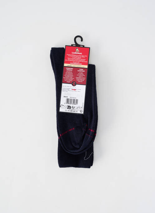 Chaussettes stretch bleu LABONAL homme
