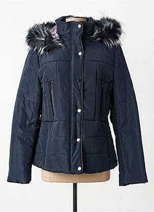 Doudoune manches longues a capuche bleu JUMFIL femme