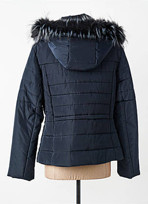 Doudoune manches longues a capuche bleu JUMFIL femme