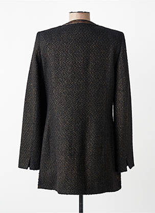 Veste casual col rond noir JUMFIL femme