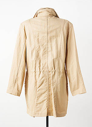 Trench tissage popeline sans capuche beige JUMFIL femme