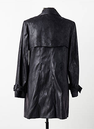 Trench poches sans capuche noir JUMFIL femme