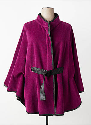 Poncho  violet JUMFIL femme