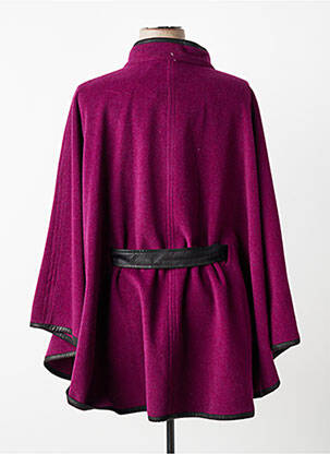 Poncho violet JUMFIL femme