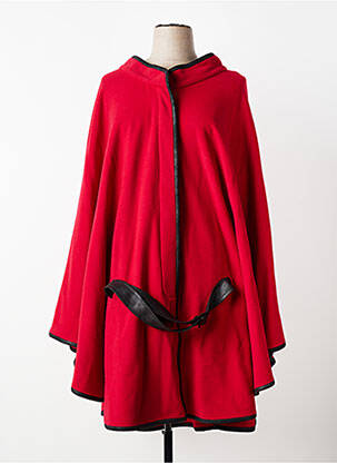 Poncho rouge JUMFIL femme