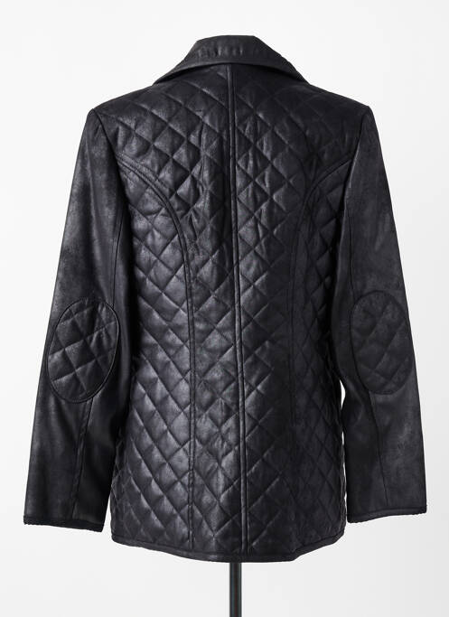 Veste casual col tailleur noir JUMFIL femme