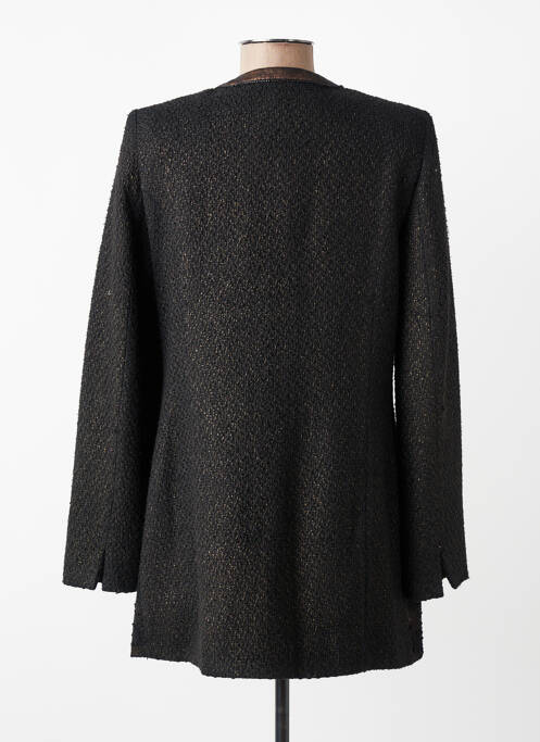 Veste casual col rond noir JUMFIL femme