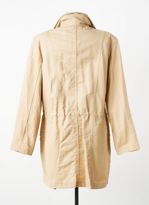 Trench tissage popeline sans capuche beige JUMFIL femme
