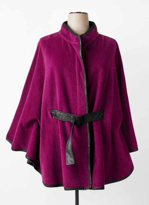 Poncho  violet JUMFIL femme