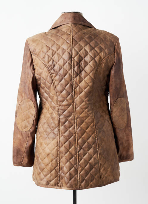 Veste casual epaulette marron JUMFIL femme