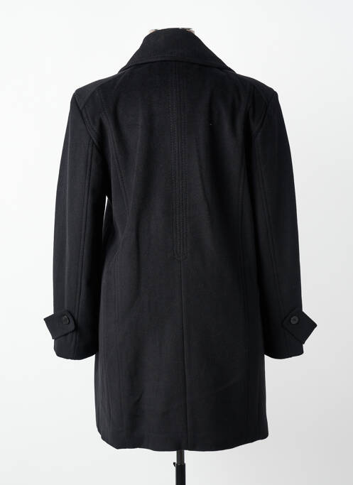 Manteau long coupe droite sans capuche noir JUMFIL femme