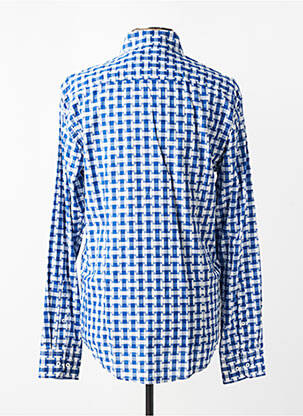 Chemise manches longues coupe cintrée bleu VENTI homme
