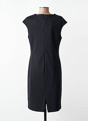 Robe mi-longue fermeture zippée au dos manches courtes rouge JUMFIL femme