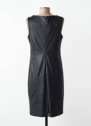 Robe mi-longue sans manche sans manche noir JUMFIL femme