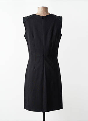 Robe mi-longue sans manche sans manche noir JUMFIL femme