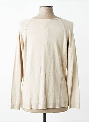 Pull stretch manches longues beige JUMFIL femme