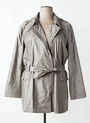 Trench poches sans capuche marron JUMFIL femme