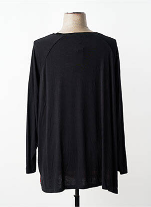 Top imprimé fantaisie manches longues orange JUMFIL femme