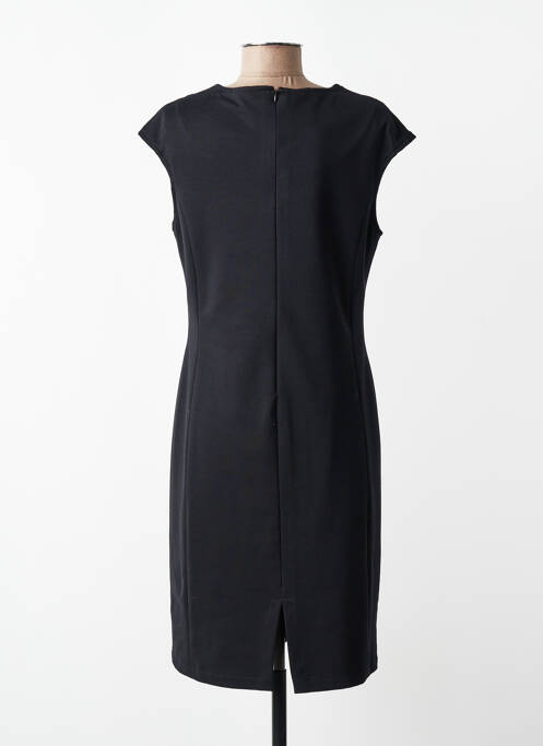 Robe mi-longue fermeture zippée au dos manches courtes rouge JUMFIL femme