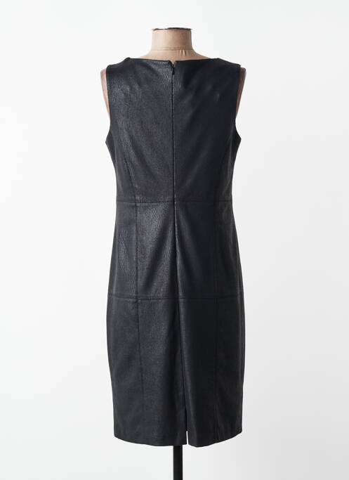 Robe mi-longue sans manche sans manche noir JUMFIL femme