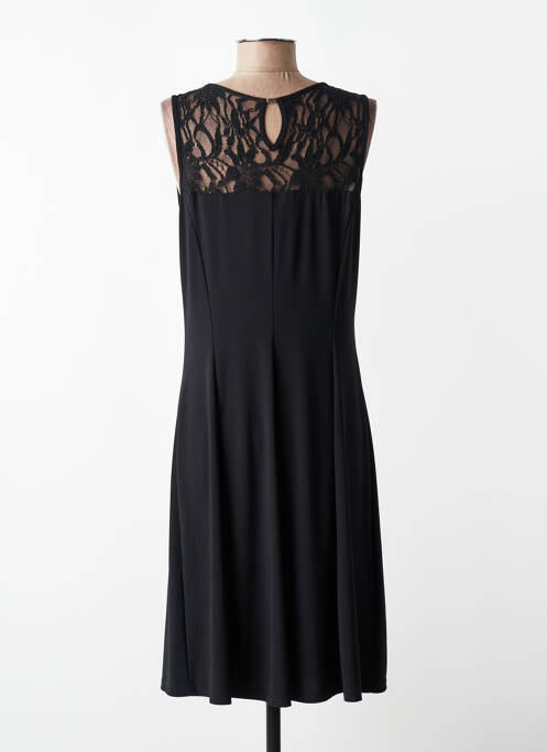 Robe mi-longue sans manche sans manche noir JUMFIL femme