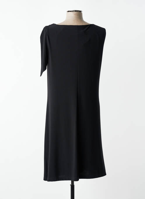 Robe mi-longue sans manche sans manche noir JUMFIL femme