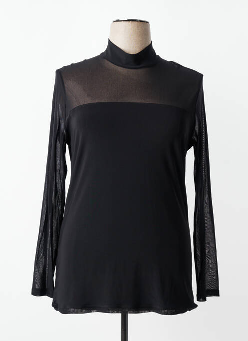 Top stretch manches longues noir JUMFIL femme
