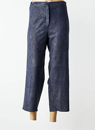 Pantacourt stretch taille normale bleu JUMFIL femme