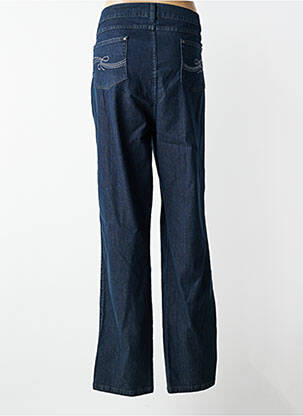 Pantalon droit stretch taille normale bleu JUMFIL femme