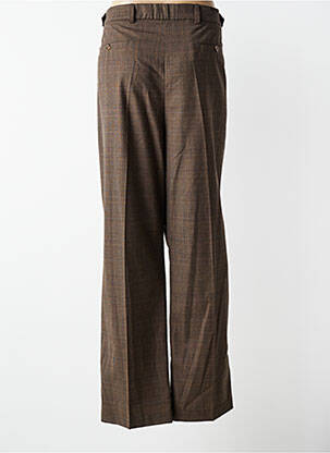 Pantalon droit stretch taille normale marron JUMFIL femme