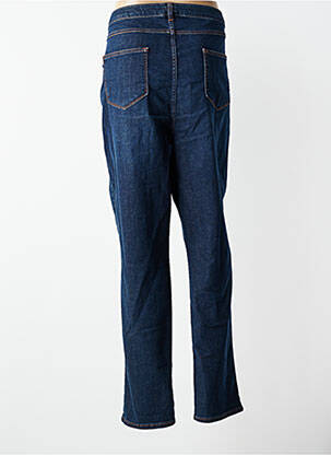 Jeans coupe droite stretch taille normale bleu JUMFIL femme