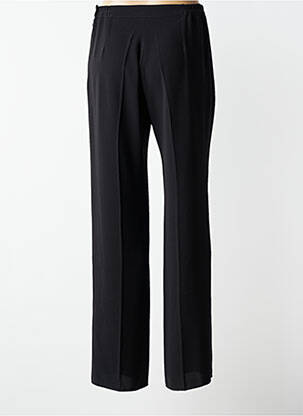 Pantalon droit tissage crêpe taille normale noir JUMFIL femme