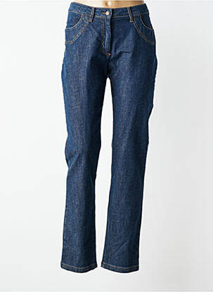 Jeans coupe droite taille normale taille normale bleu JUMFIL femme
