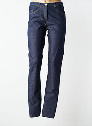 Jeans coupe slim slim taille normale bleu JUMFIL femme