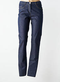 Jeans coupe slim slim taille normale bleu JUMFIL femme
