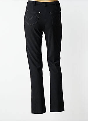 Pantalon slim stretch taille normale noir GUY DUBOUIS femme