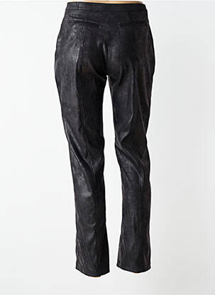 Pantalon slim stretch taille normale noir JUMFIL femme