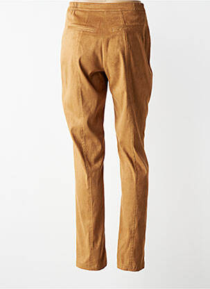 Pantalon slim stretch taille normale marron JUMFIL femme