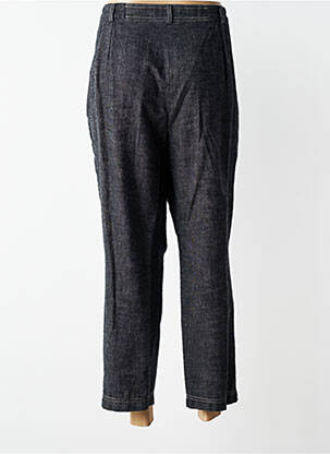 Pantalon 7/8 fermeture zippée sous rabat boutonné taille normale gris JUMFIL femme