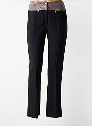 Pantalon slim stretch taille normale noir JUMFIL femme