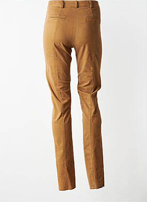 Pantalon slim stretch taille normale marron JUMFIL femme