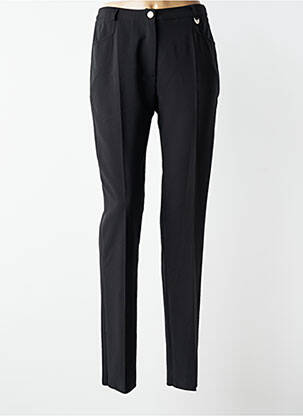 Pantalon slim taille élastique taille normale noir JUMFIL femme