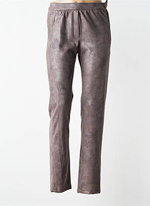 Pantalon slim taille normale taille normale gris JUMFIL femme