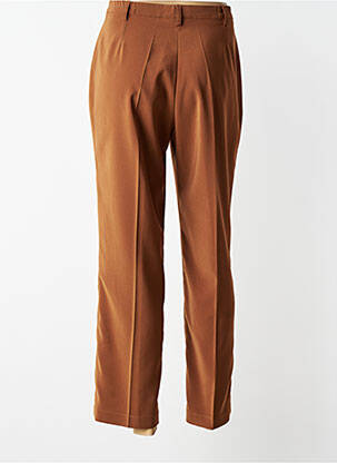 Pantalon droit taille haute taille haute marron JUMFIL femme