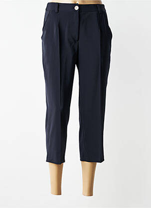 Pantacourt stretch taille normale bleu JUMFIL femme