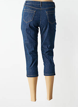 Pantacourt stretch taille normale bleu JUMFIL femme