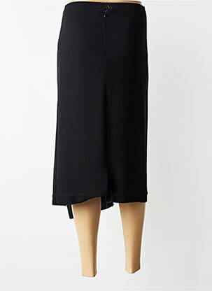 Jupe mi-longue coupe droite noir JUMFIL femme