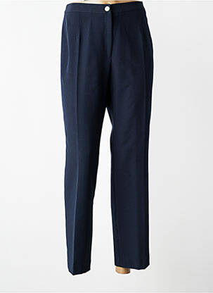 Pantalon 7/8 stretch taille normale bleu JUMFIL femme