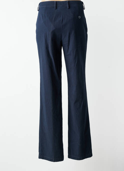 Pantalon droit stretch taille normale bleu SAINT HILAIRE femme