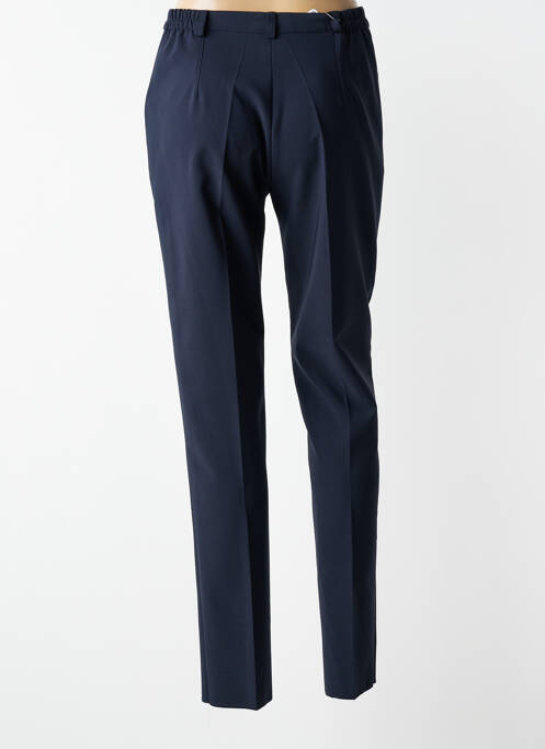 Pantalon slim taille élastique taille normale bleu JUMFIL femme